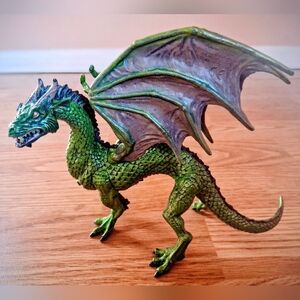 Safari Ltd, Green, Action Figure , Forest Dragon, Fantasy